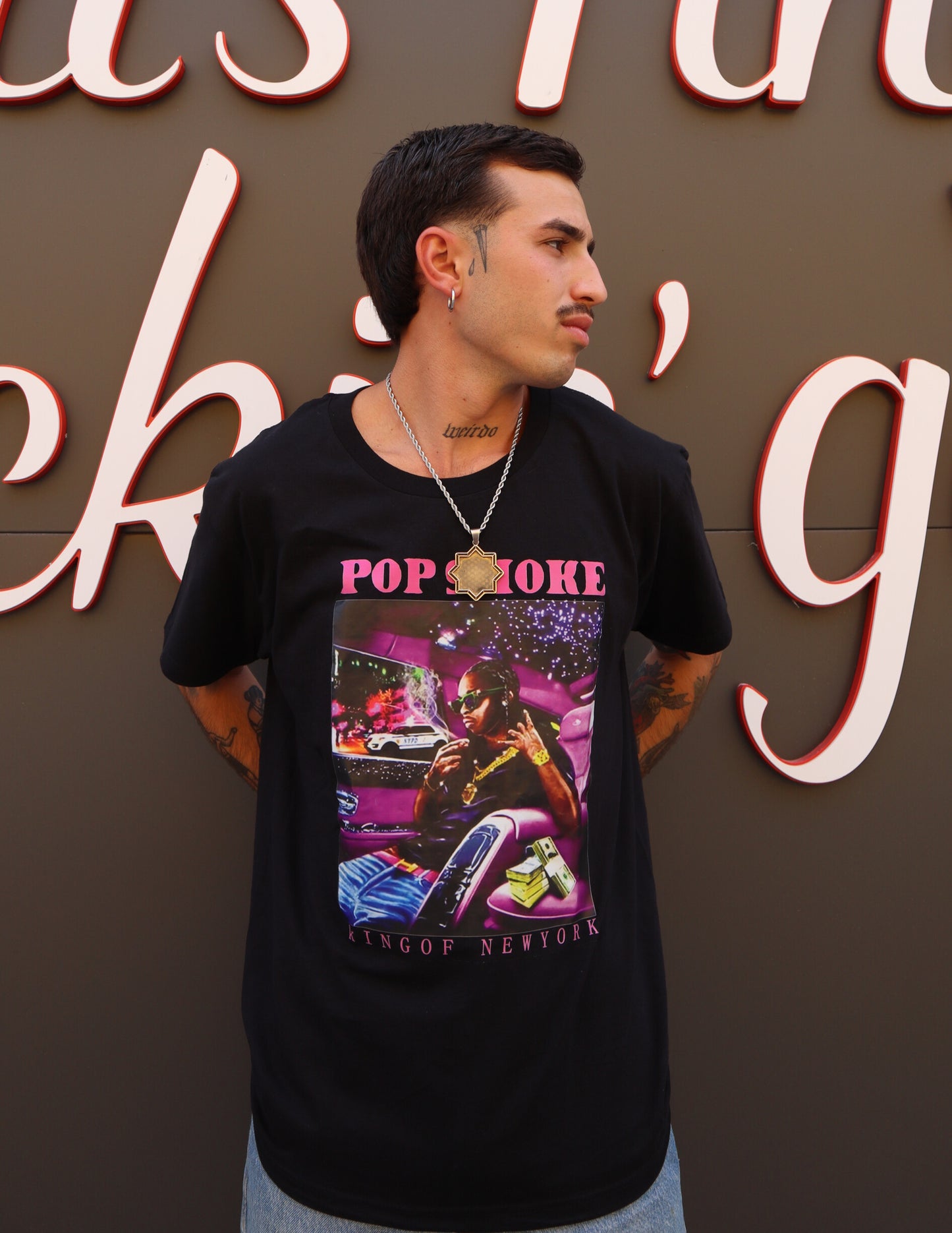 CAMISETA POP SMOKE.  💎 🇺🇸