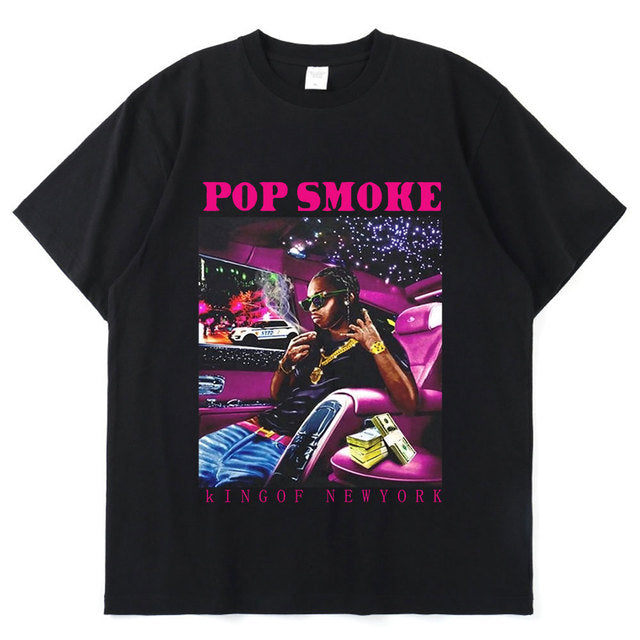 CAMISETA POP SMOKE.  💎 🇺🇸